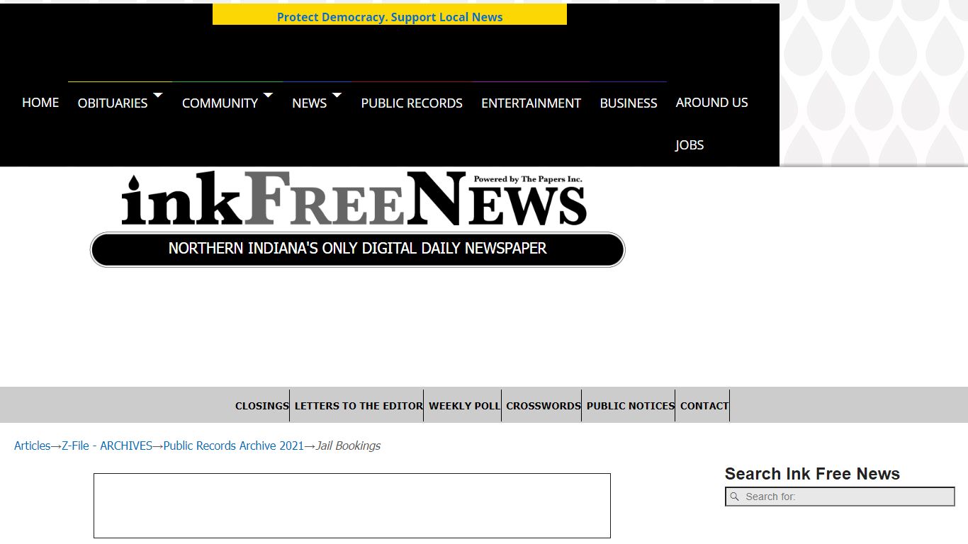 Jail Bookings – InkFreeNews.com